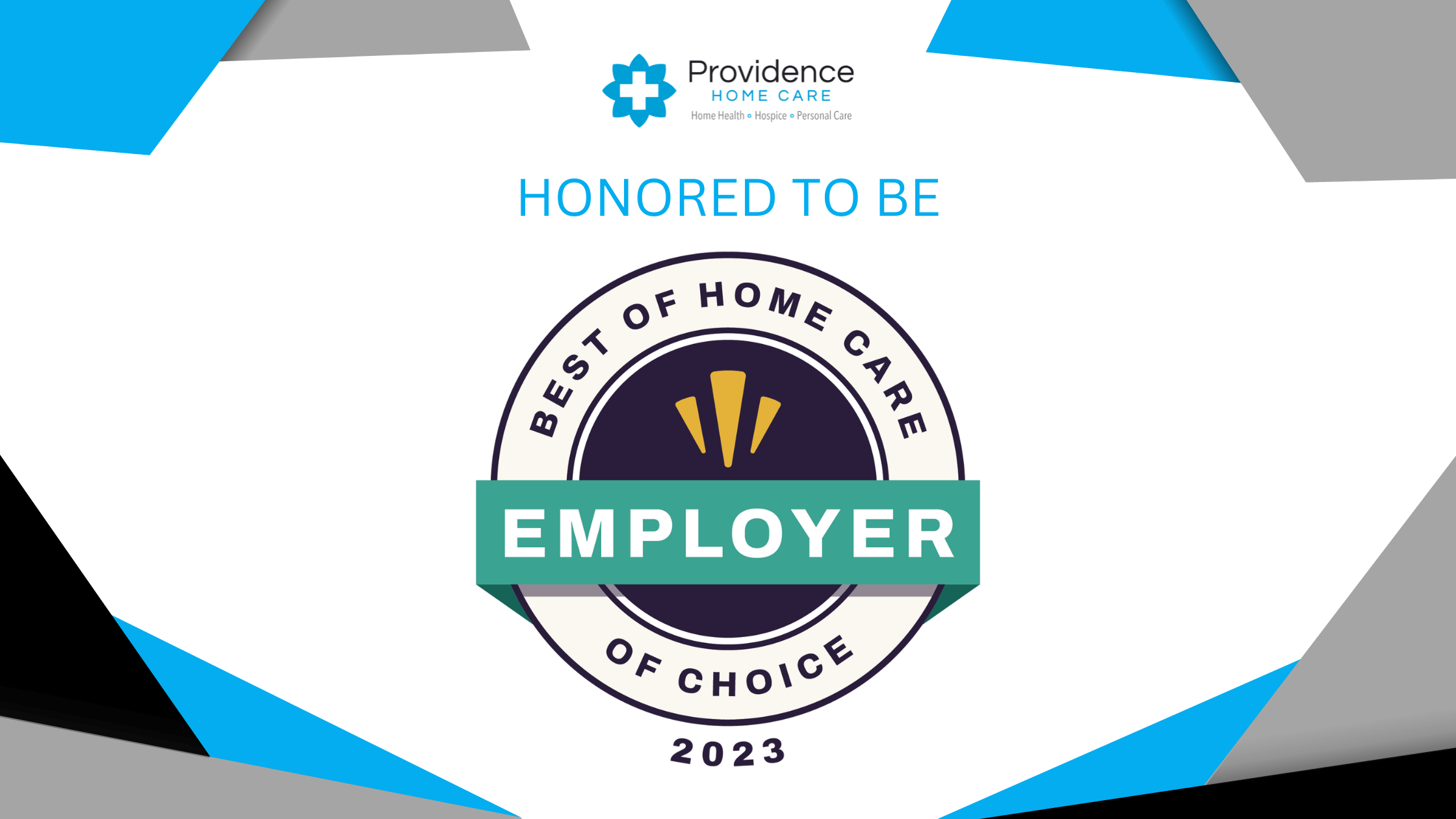 Providence Home Care receives Best of Home Care Employer of Choice 2023